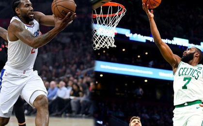 NBA 2019-2020 ngày 12/11: Boston Celtics thắng 8 trận liên tiếp, Toronto Raptors gục ngã trước Los Angeles Clippers sau trận chiến đầy kịch tính