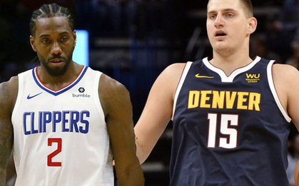 NBA 2019-2020 ngày 21/11: Los Angeles Clippers vất vả vượt qua Boston Celtics, Denver Nuggets đánh bại Houston Rockets tại thánh địa Pepsi Center