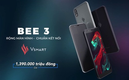 Vsmart "nhảy cóc", ra mắt Bee 3 giá siêu rẻ chỉ hơn 1 triệu đồng
