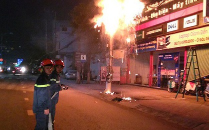 Chơi ma túy xong, thanh niên đốt trạm biến áp để “sưởi ấm”