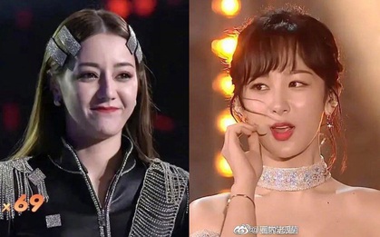 Nhan sắc thật sự của 2 mỹ nhân đang gây xôn xao: Không thể ngờ Địch Lệ Nhiệt Ba kém thế hơn hẳn so với Dương Tử
