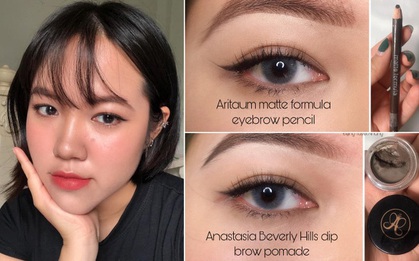 Review nhanh 6 sản phẩm kẻ lông mày: Loại rẻ nhất 30k thì nhanh trôi, loại đắt nhất 450k lại chóng khô!