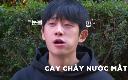 Jung Hae In hào hứng thể hiện khả năng ăn cay trên đất Mỹ và nhận ngay cái kết đắng lòng