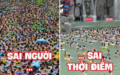 Không phải photoshop, đây là loạt ảnh có thật 100% tại các địa điểm du lịch trong mùa cao điểm: Đông muốn ngạt thở!