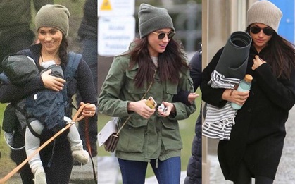 Khó tin với hình ảnh mới nhất của Meghan Markle: Diện lại đồ cũ mà còn rạng ngời hạnh phúc hơn cả khi xưa