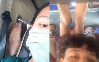 Những "bàn chân bốc mùi" và nỗi ám ảnh kinh hoàng của bao người trên chuyến xe về quê ăn Tết
