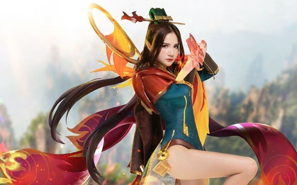 Liên Quân Mobile: Trang phục Tết Canh Tý Butterfly Phượng Cửu Thiên có bộ cosplay xinh đẹp tựa thiên thần, ngắm mãi chẳng chán!