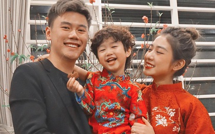 Khoảnh khắc sum vầy ngày đầu năm mới của loạt trai xinh gái đẹp, nổi nhất vẫn là "liên minh" 3 hot family đứng đầu MXH