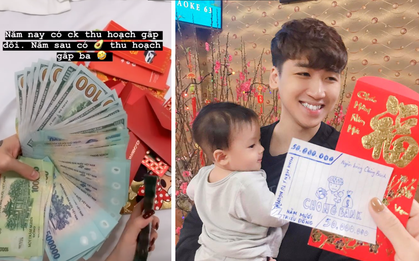 Mùng 3 tổng kết nhẹ tiền lì xì: Người ta cứ mừng tuổi nhau cả 100 - 200 triệu, nhìn mà thẫn thờ luôn!
