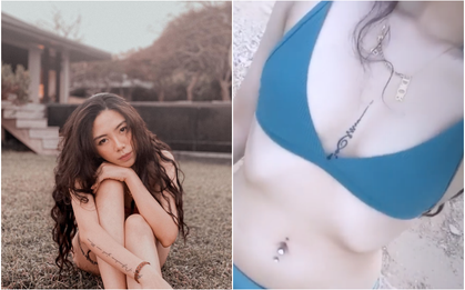 Bánh chưng ngập mồm 3 ngày Tết mà nhìn thấy Đặng Tiểu Tô Sa khoe loạt ảnh bikini với body 0% mỡ thừa như này đúng là áp lực chồng chất