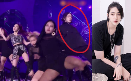 Chungha lại gây bão tại lễ trao giải nhưng lần này là bị nhan sắc da trắng mũi thẳng của nam vũ công phụ họa cướp mất spotlight