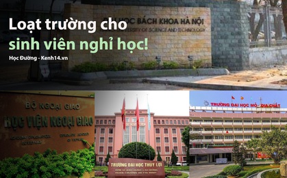 Sau Bách Khoa Hà Nội, có thêm 6 trường Đại học ra thông báo cho sinh viên nghỉ học tránh virus Corona