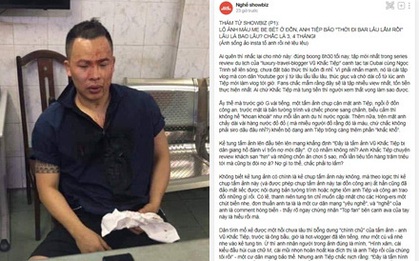 Vũ Khắc Tiệp khẳng định ảnh be bét máu đã có từ thời nông nổi, "thám tử showbiz" liền ra tay bóc trần sự thật?
