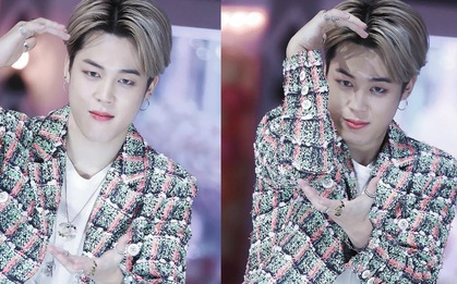 Jimin (BTS) tạo dáng cho fansite thỏa thích tác nghiệp tại GDA 2020 siêu đáng yêu, còn bị "tóm dính" vì rủ rê J-Hope cùng tạo dáng với mình