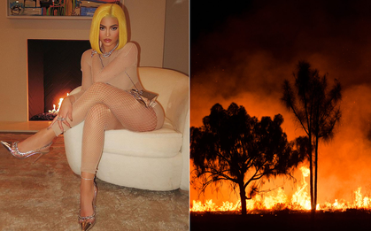 Đăng Instagram khó hiểu giữa thảm họa cháy rừng, Kylie Jenner bị "đè" đến nỗi vạ lây cả hội chị em cùng nhà