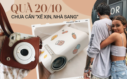 Góc quà tặng 20/10: Chưa cần xế xịn, nhà sang đây mới là những món quà "nhìn phát ưng ngay" mà các anh nên tặng bạn gái