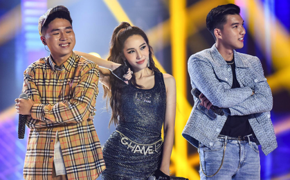 King Of Rap: HIEUTHUHAI "mượn rượu tỏ tình" Emily, Erik - Bùi Lan Hương gây sốt khi kết hợp với các thí sinh