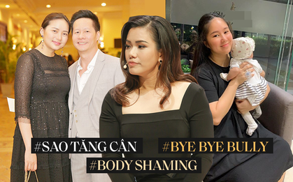 "Nửa kia" phản ứng khi mỹ nhân Vbiz tăng cân: Chồng Phan Như Thảo đưa ra triết lý, ông xã Tây vừa bế con vừa giúp Phương Vy