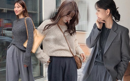 Mặc "chất" mùa thu chỉ từ 280k: Quần màu ghi xịn đét, trông hay ho hơn hẳn quần đen ngại gì không sắm?