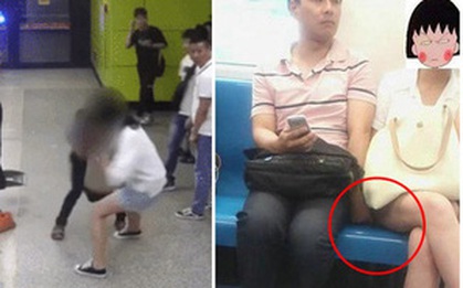 Đang thiu thiu ngủ trên tàu điện ngầm, nữ sinh rùng mình phát hiện có bàn tay lạ luồn vào trong váy và cách xử lý của cô khiến cư dân mạng bái phục