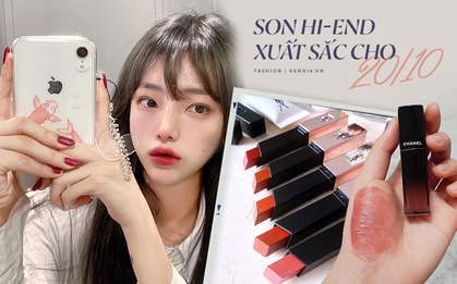 Chẳng cần đợi ai tặng quà, 20/10 chị em hãy tự thưởng cho mình 5 thỏi son hi-end xịn sò này là vui hoan hỉ