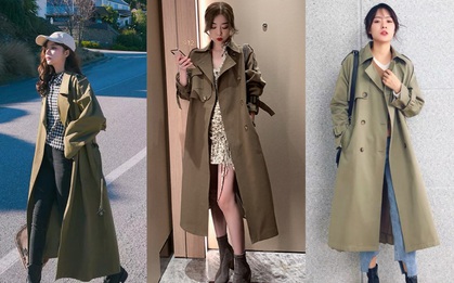 4 màu áo trench coat được những hội sành điệu diện nhiều nhất mùa lạnh, mặc vu vơ cũng ra cây đồ sang xịn ra trò