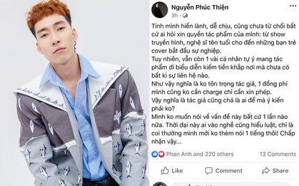 "Cha đẻ" hit Em Không Sai Chúng Ta Sai của Erik lên tiếng bức xúc về một vài cá nhân "xài chùa" những sáng tác của mình