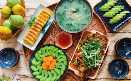 Đánh "phủ đầu" mấy ông chồng nhờ loạt mâm cơm ngon mắt ngon miệng, các chị vợ quả là cao tay