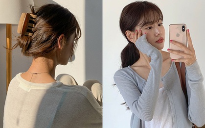 Tóc bết đừng xõa rũ rượi, chị em hãy chọn 4 kiểu này cho gọn gàng xinh tươi