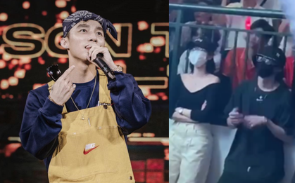 Lâu lắm rồi Sơn Tùng M-TP mới lại đi diễn cực "cháy", nhưng đáng chú ý là bắt gặp Kay Trần và Hải Tú đi theo "hộ tống" Chủ tịch
