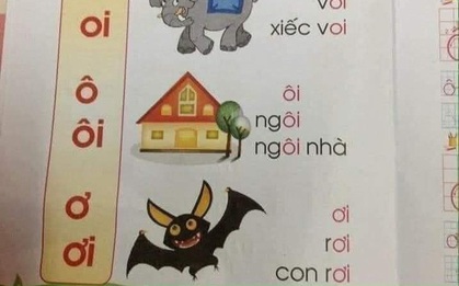 Lại hoang mang chuyện sách giáo khoa lớp 1 dạy trẻ đọc "con dơi" thành "con rơi" nhưng sự thật phía sau mới làm phụ huynh "ngã ngửa"
