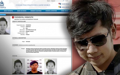 Interpol phát lệnh truy nã đỏ đối với "Thái tử" Red Bull bỏ trốn
