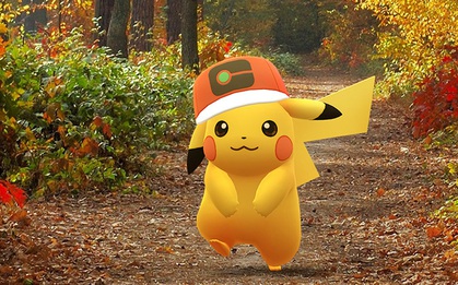Pikachu đội mũ "cưng xỉu" sẽ xuất hiện trong sự kiện Spotlight Hour của Pokémon GO