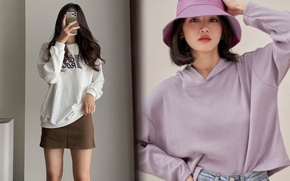 Ngày trở gió diện áo nỉ mỏng là “chuẩn bài” và mình đã hóng luôn giùm bạn những mẫu xinh nhất tại các shop