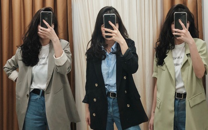 Mình đã lượn khu Đặng Văn Ngữ và tìm được khối mẫu blazer xinh, xịn để diện đón thu với giá từ 450K