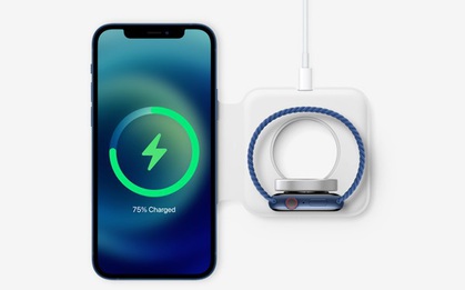 Lộ video thực tế sạc không dây MagSafe Duo của Apple, có thể sạc cùng lúc 2 thiết bị, giá 129 USD