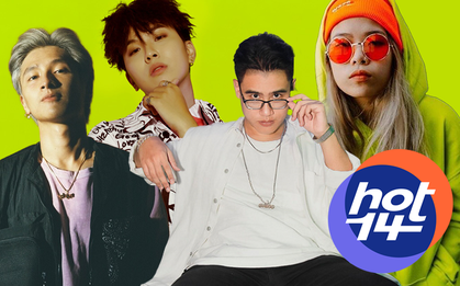 Thí sinh Rap Việt đổ bộ, bám sát Jack và Min trên BXH Realtime HOT14: GDucky và MCK có 2 ca khúc, 16 Typh debut vị trí bất ngờ