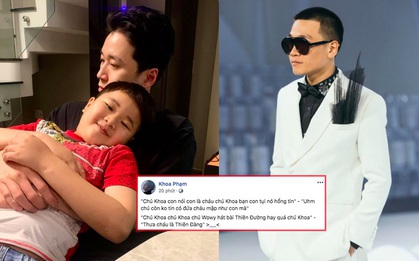 Cháu Karik thật thà thừa nhận thích mê bài Thiên Đàng của rapper Wowy, ngay lập tức bị “ông chú” bắt bẻ
