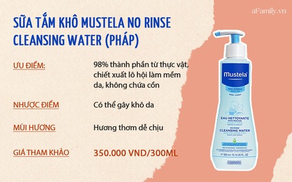 Review nhanh 6 loại sữa tắm khô cho hội “lười” tắm mùa lạnh, giá chỉ từ 90k/chai