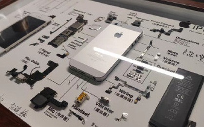 Rộ trào lưu "mổ xẻ" iPhone cũ làm tiêu bản ở Trung Quốc