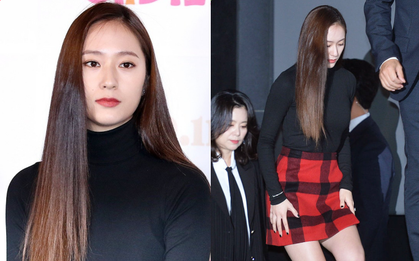 Krystal trở lại ngoạn mục ở sự kiện sau khi bị Knet miệt thị "như đàn ông", nhìn sống mũi hiếm có ở góc nghiêng mà muốn xỉu