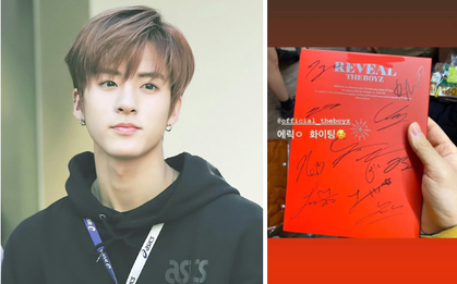 Thức trắng đêm chuẩn bị 60 album tặng cả lớp, nam thần tượng The Boyz bị bạn bè dọa đánh: "Mày là ai, tao sẽ dùng cái này đập mày"