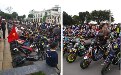 Nghỉ học tránh dịch Covid-19, học sinh Nam Định tụ tập hàng trăm người off team “xe đạp điện” gây phẫn nộ