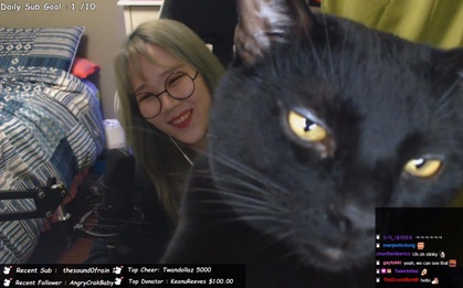 Khổ như phận làm sen của nữ streamer, bị "boss" chiếm hết spotlight ngay trên sóng trực tiếp