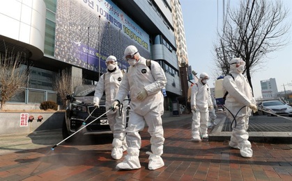 Nóng: 544 tín đồ từng đến nhà thờ ở Daegu (Hàn Quốc) có triệu chứng nhiễm virus corona, đang được theo dõi sát sao