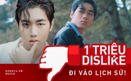 K-ICM lại làm nên lịch sử, trở thành nghệ sĩ Vpop đầu tiên có MV cán mốc 1 triệu lượt dislike!