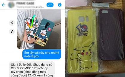 Order một lần 4 cái ốp điện thoại lung linh - về tay như đồ chơi em bé, "nạn nhân" gọi điện thì chủ shop online mất tích