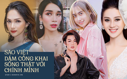 Loạt sao Việt dám công khai "come out": Hương Giang, Lâm Khánh Chi thừa nhận chuyển giới, Lynk Lee gây ngỡ ngàng nhất!