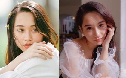 Không làm tóc, make-up full face cầu kỳ, Trúc Anh của Mắt biếc chỉ trung thành với style ngọt ngào chuẩn nàng thơ