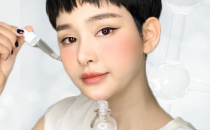 Bí quyết dưỡng trắng của Hiền Hồ hóa ra là chai serum Angel's Liquid 7 Day